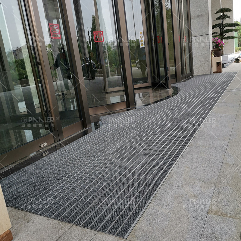 Tapis d'entrée en aluminium