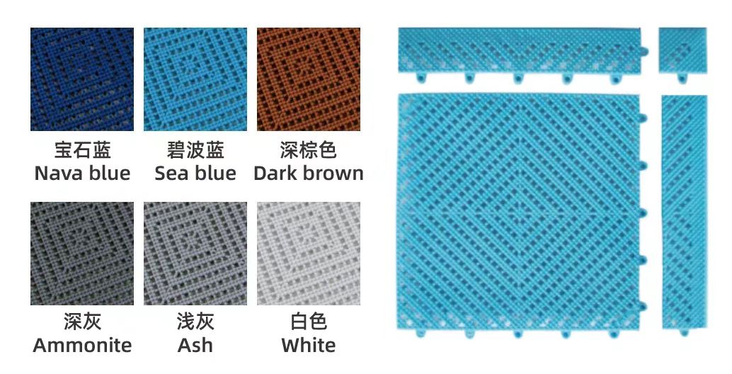 PVC Floor Mat Colors